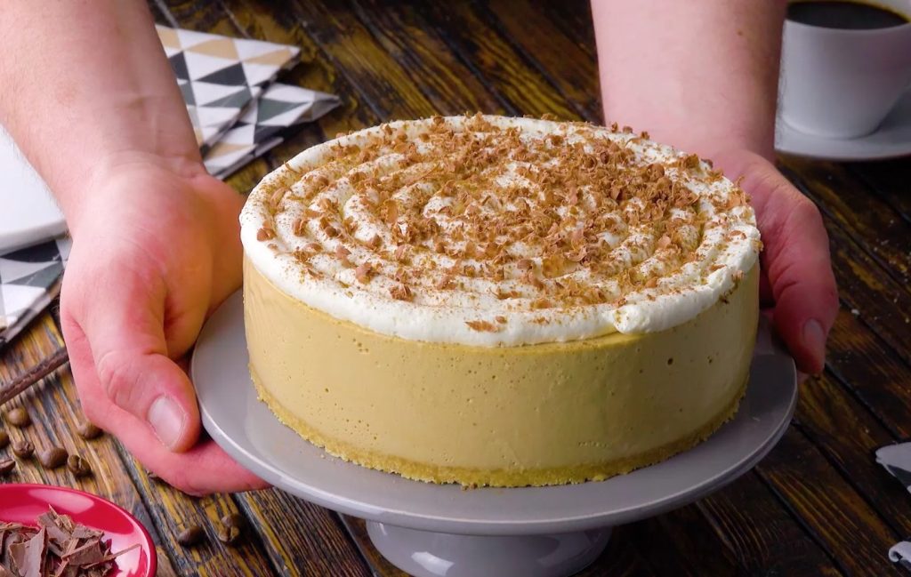 bolo de cappuccino
