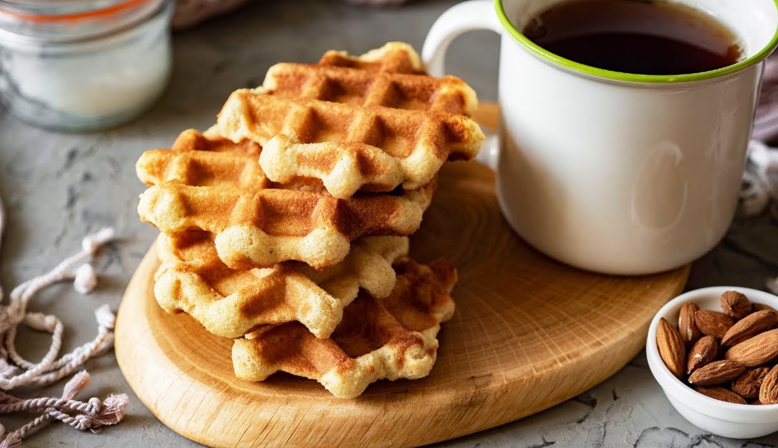 Ideal para alérgicos e celíacos! Waffles sem glúten: receita de Bon Viveur