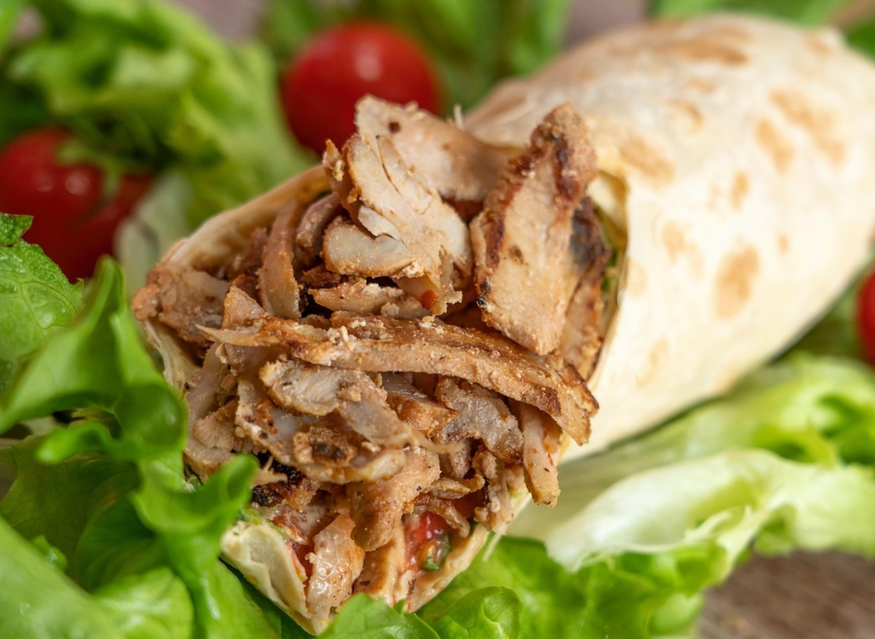 Rápido e sem complicações. Preparo este shawarma em poucos minutos.
