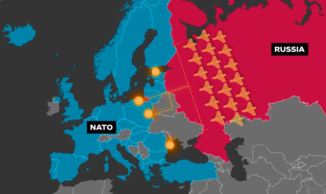 Nos últimos meses, ocorreram pelo menos 74 incidentes aéreos na Europa, nos quais a Rússia é suspeita.